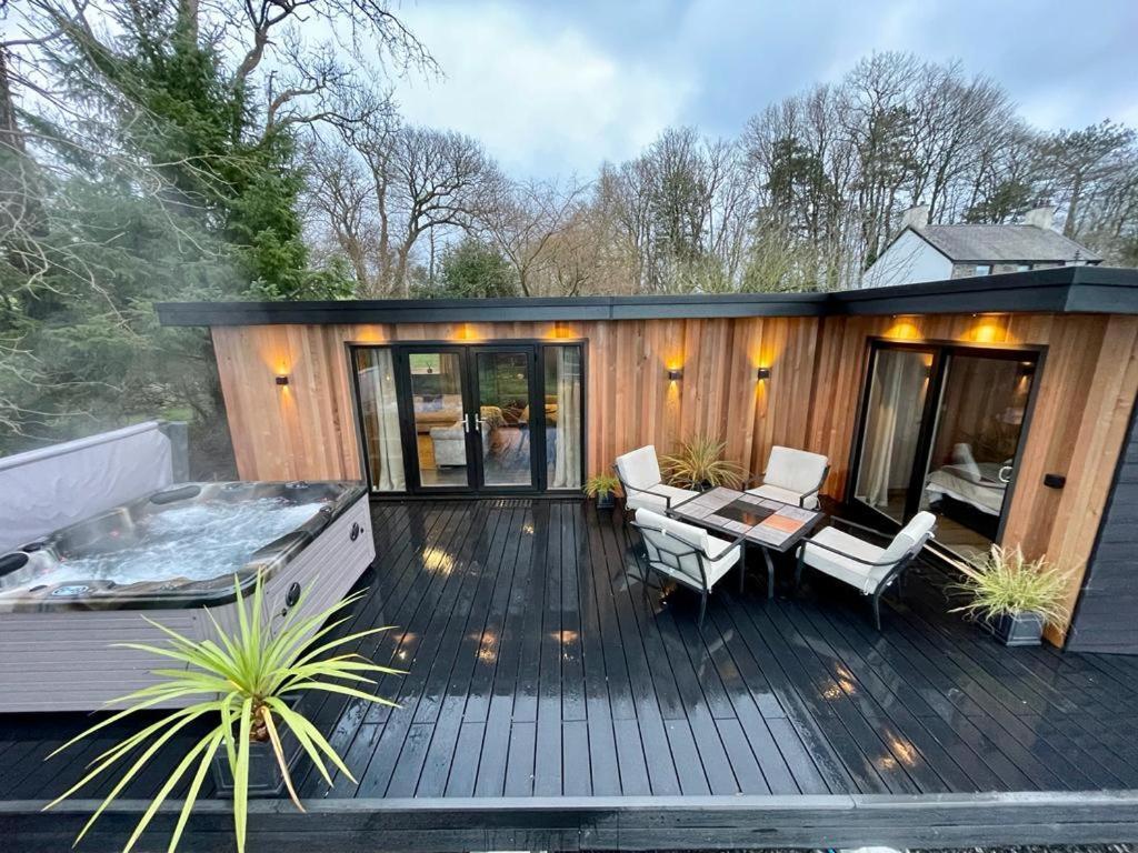 The Cabin@Tyddynucha Caernarfon Exterior foto